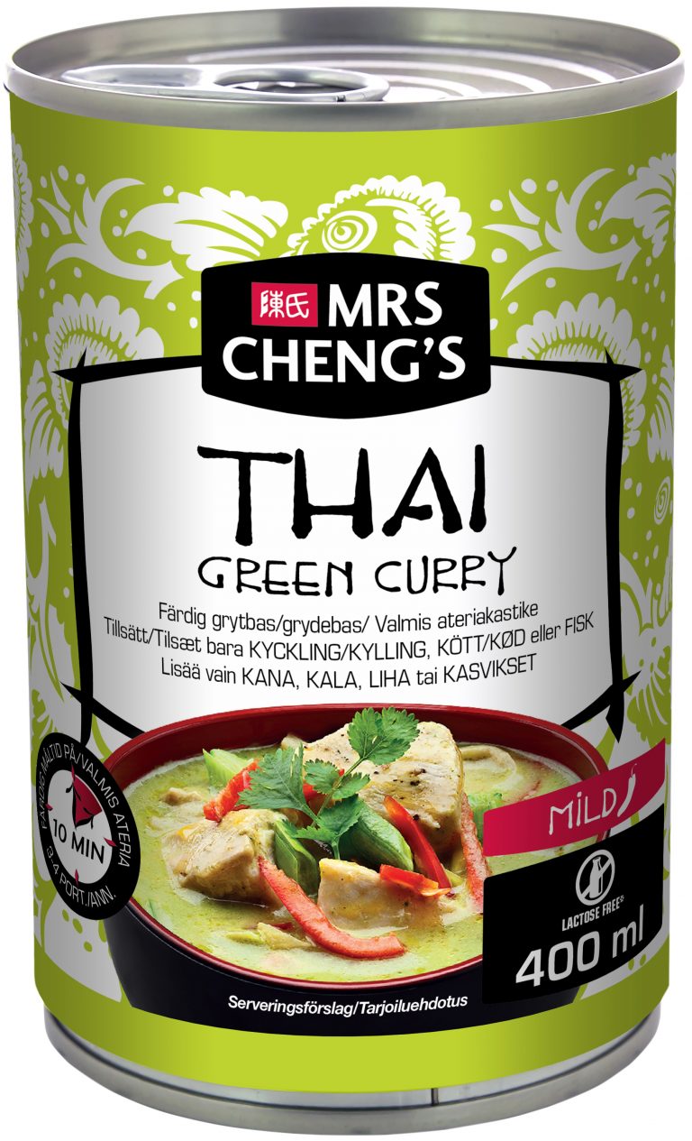 Mrs cheng's thai sales green curry