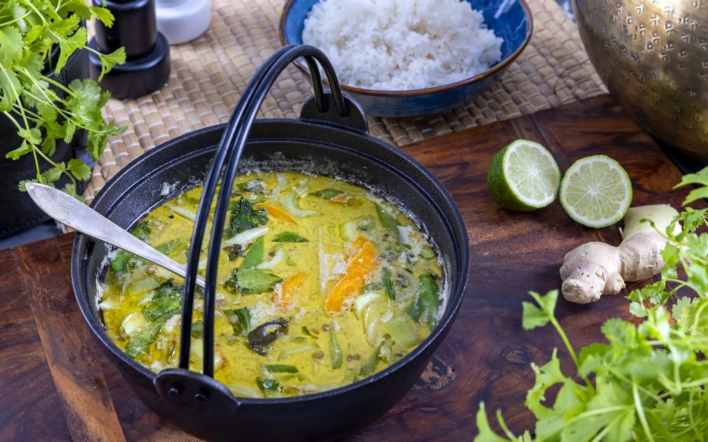Linsgryta grön curry