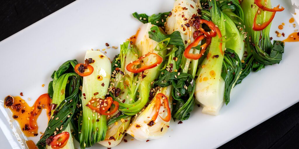 Mrs Cheng´s pak choi